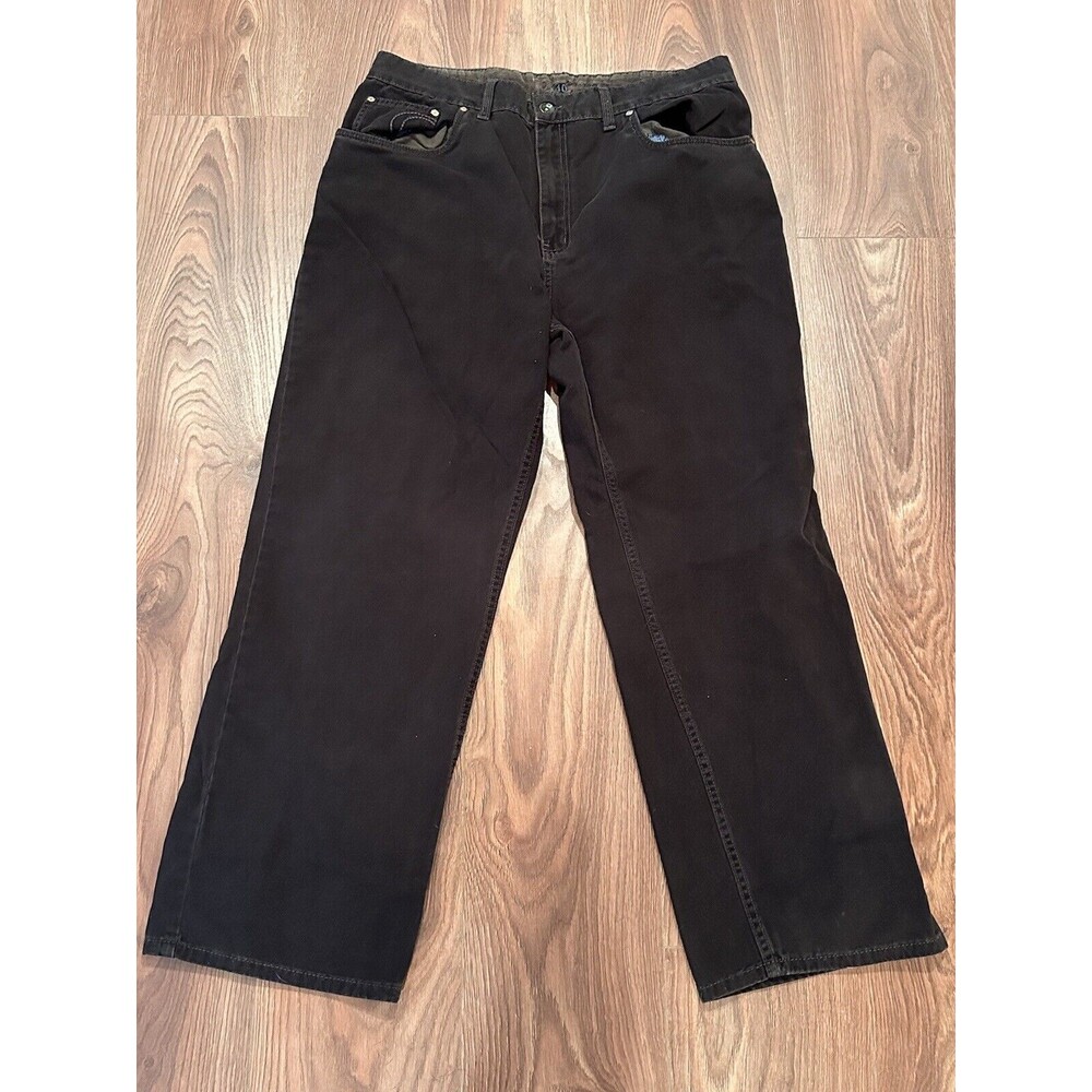 Born Pants Mens 40x32* Brown 100% Cotton Wide Legged